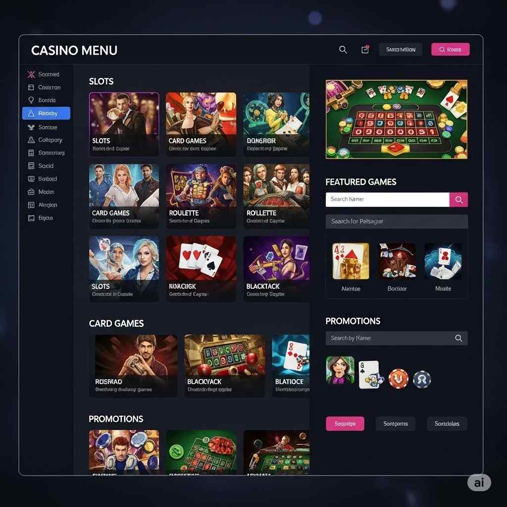 Casino Interface